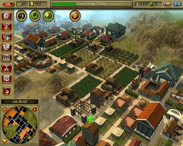 CivCity: Rome screenshot screenshot 3
