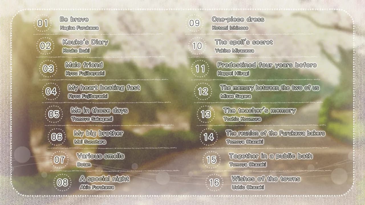 CLANNAD Side Stories screenshot screenshot 1