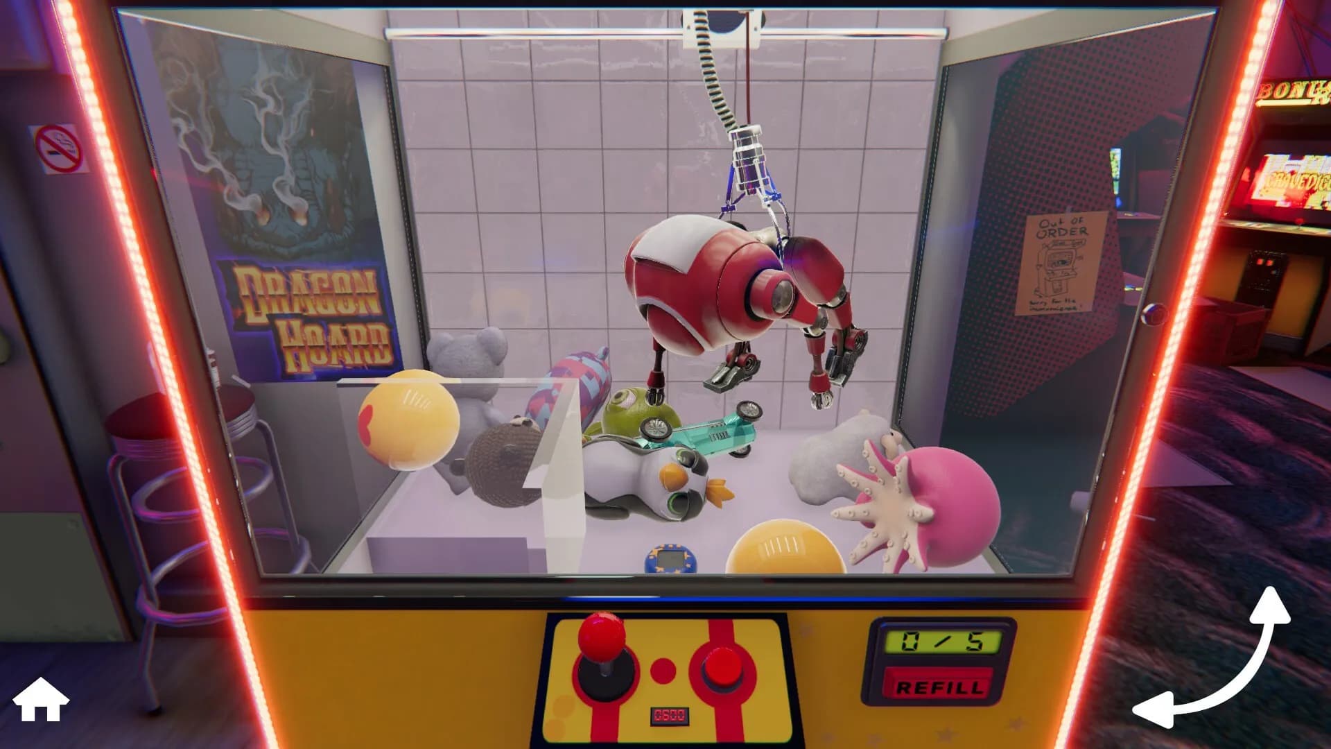 Claw Machine Sim screenshot screenshot 0