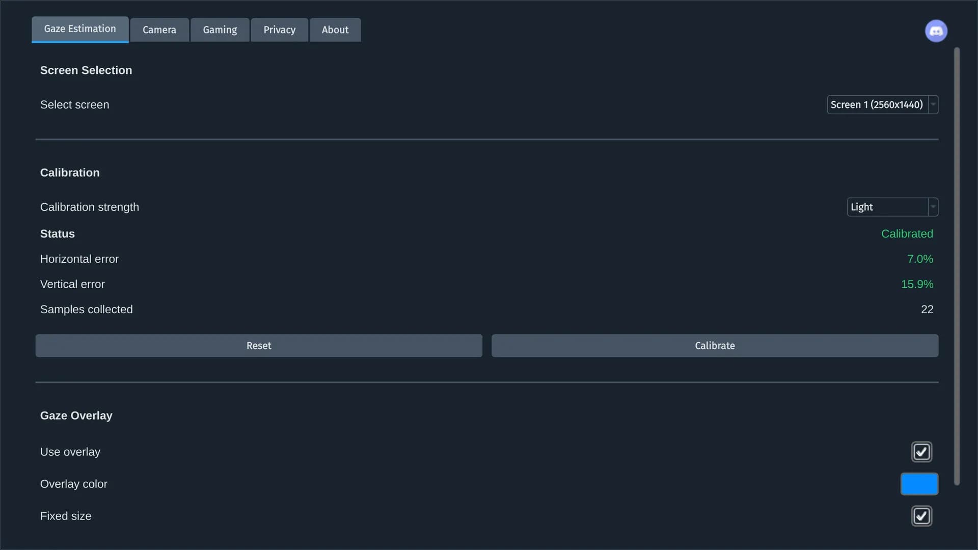 Clearsight Eye Tracker screenshot screenshot 0