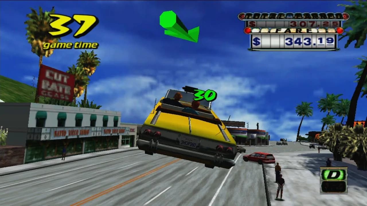 Crazy Taxi screenshot screenshot 1