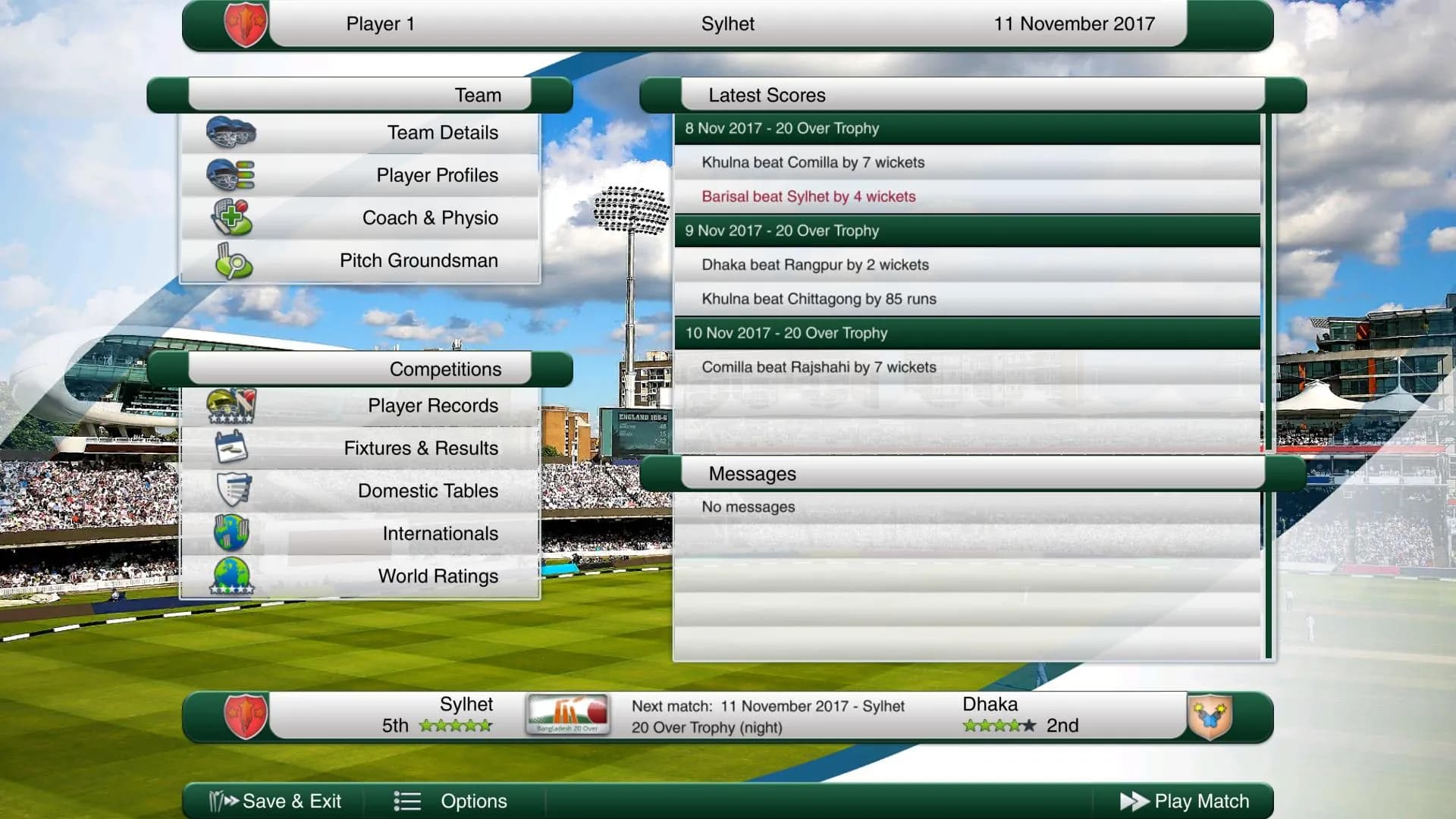 Cricket Captain 2017 screenshot screenshot 10