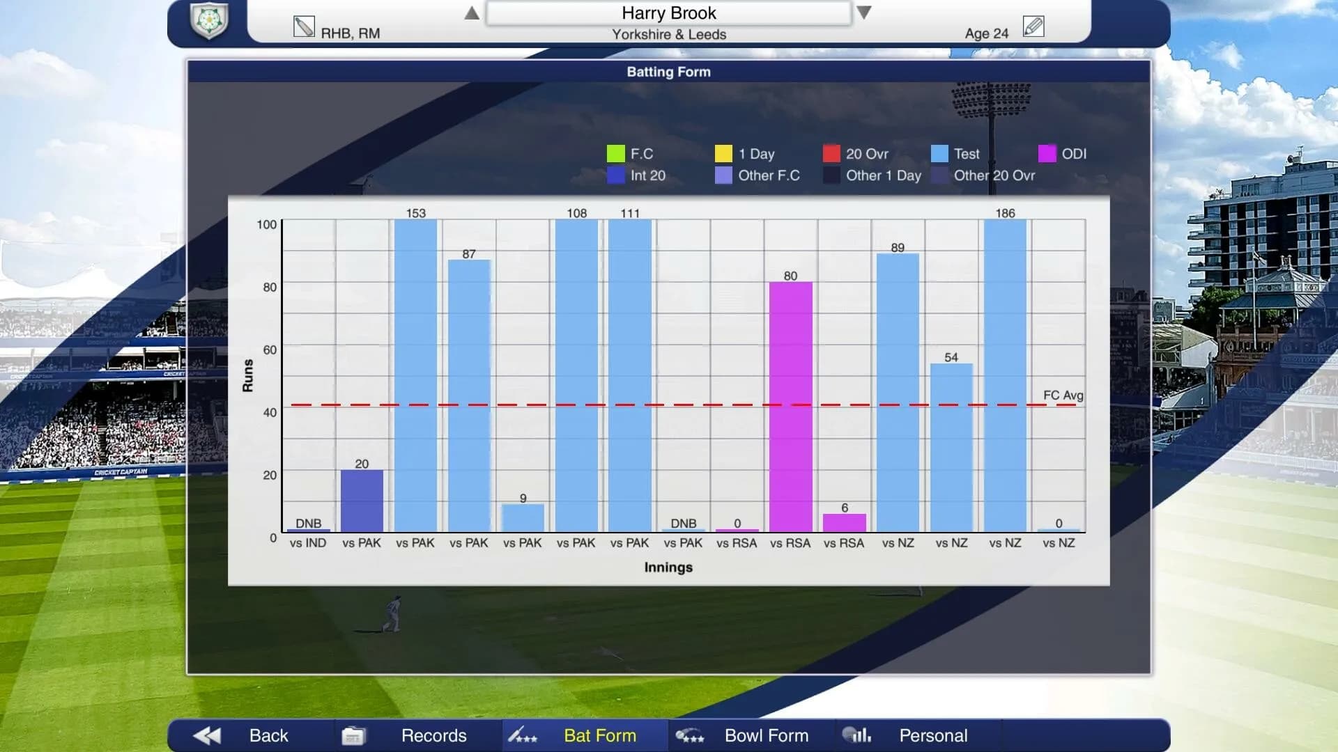 Cricket Captain 2023 screenshot screenshot 2