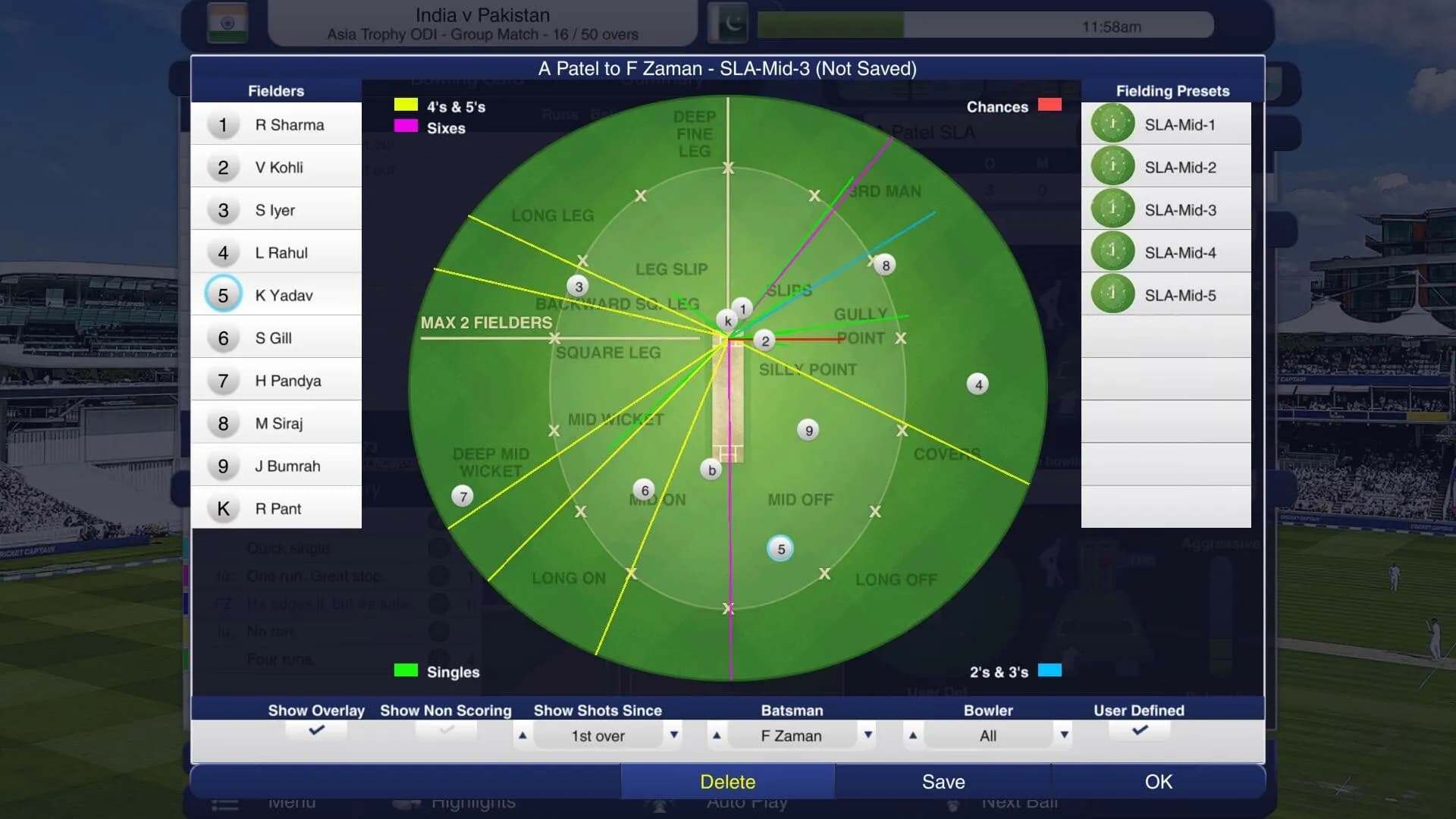 Cricket Captain 2023 screenshot screenshot 8