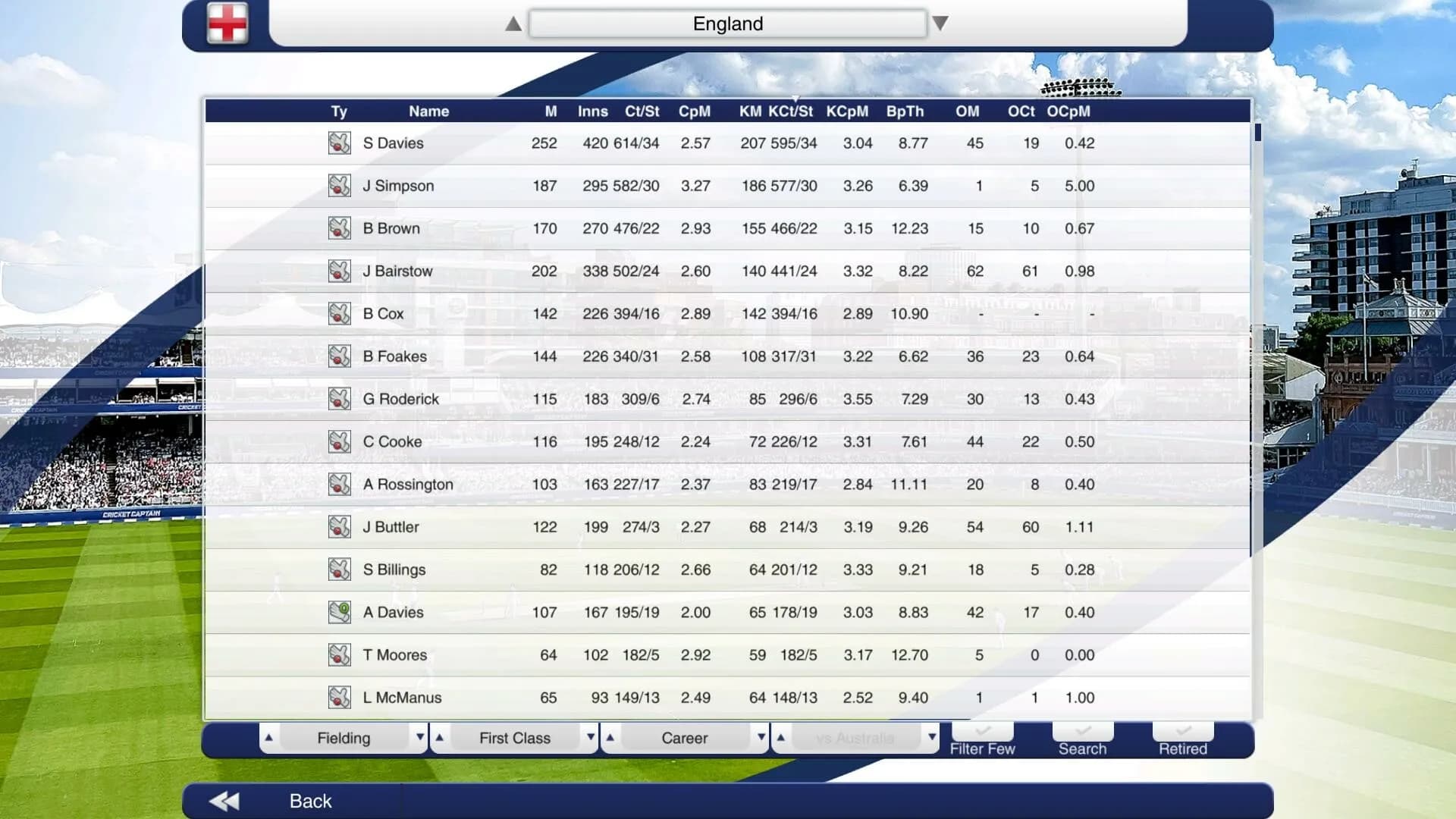 Cricket Captain 2023 screenshot screenshot 9