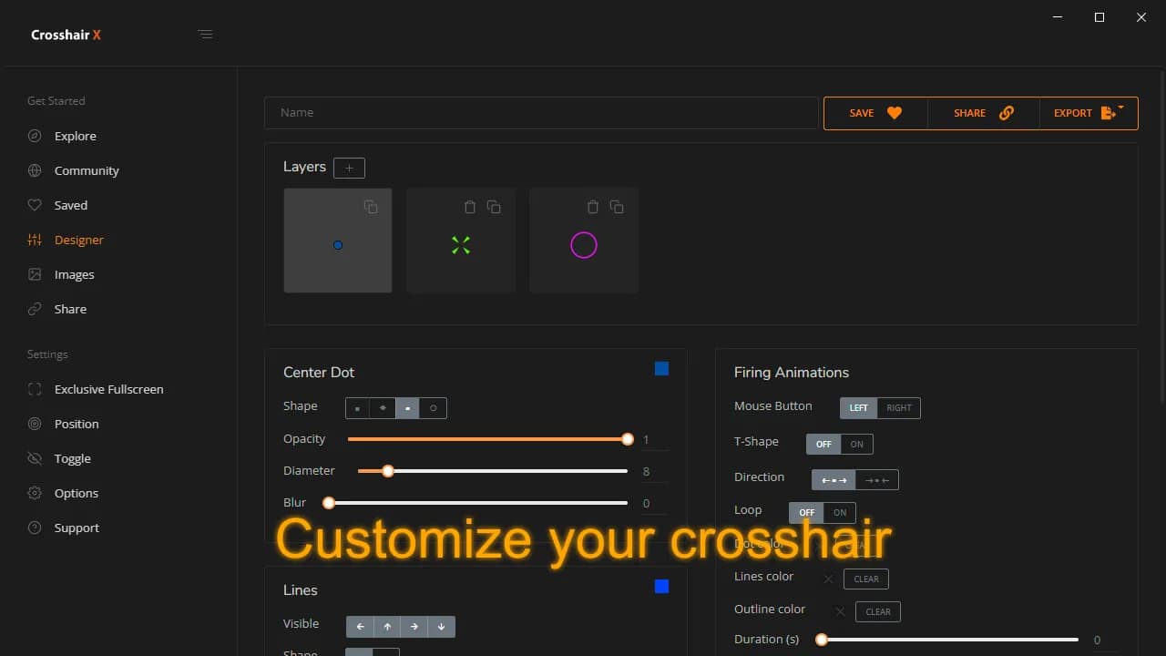Crosshair X screenshot screenshot 0