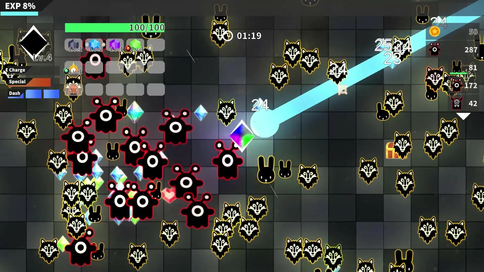 Crystal Survivor screenshot screenshot 0