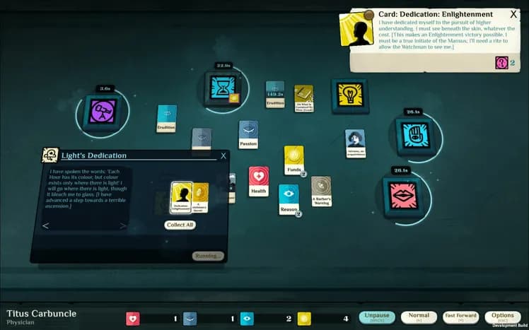 Cultist Simulator screenshot screenshot 1
