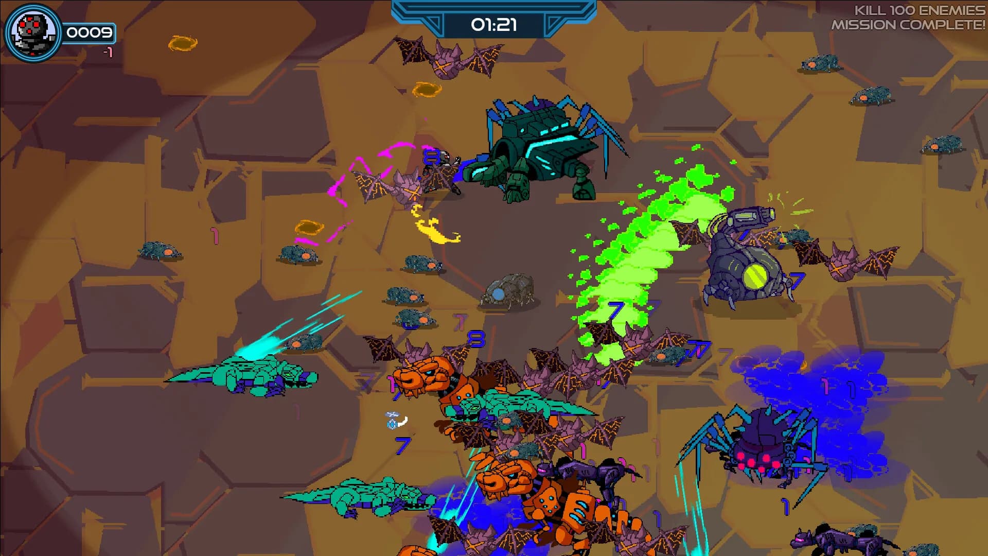 CyberHeroes Arena DX screenshot screenshot 0