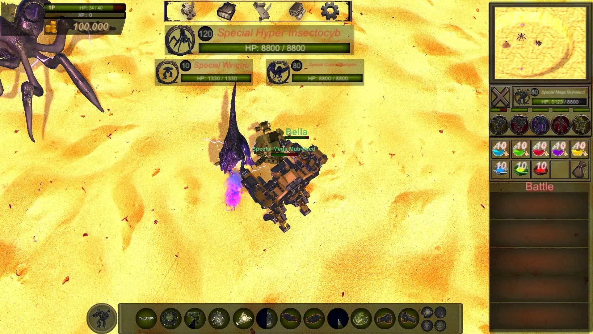 Cymut X Mutrobo RPG screenshot screenshot 0
