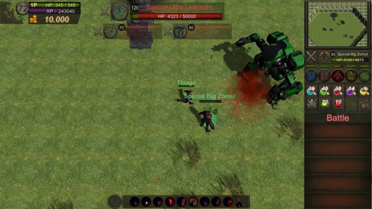 Cymut X Mutrobo RPG screenshot screenshot 1