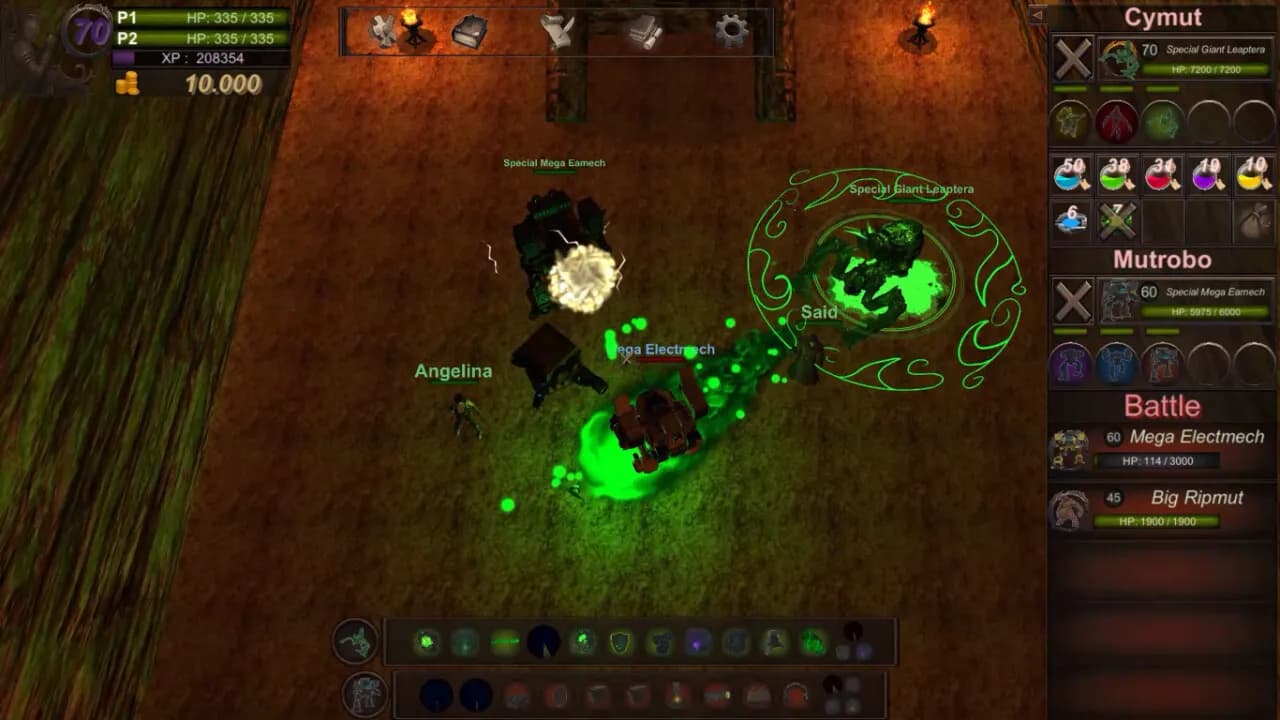 Cymut X Mutrobo RPG screenshot screenshot 4
