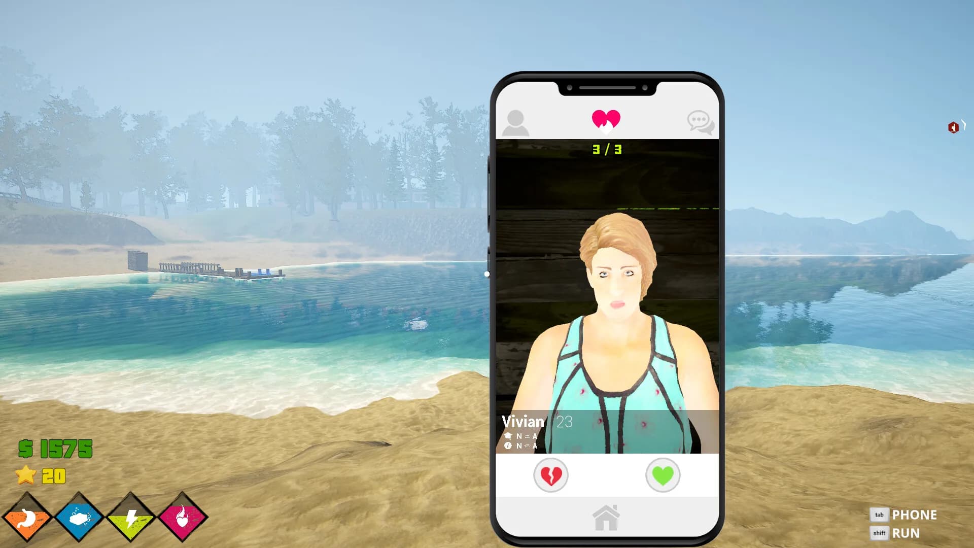 Dating Simulator screenshot screenshot 1