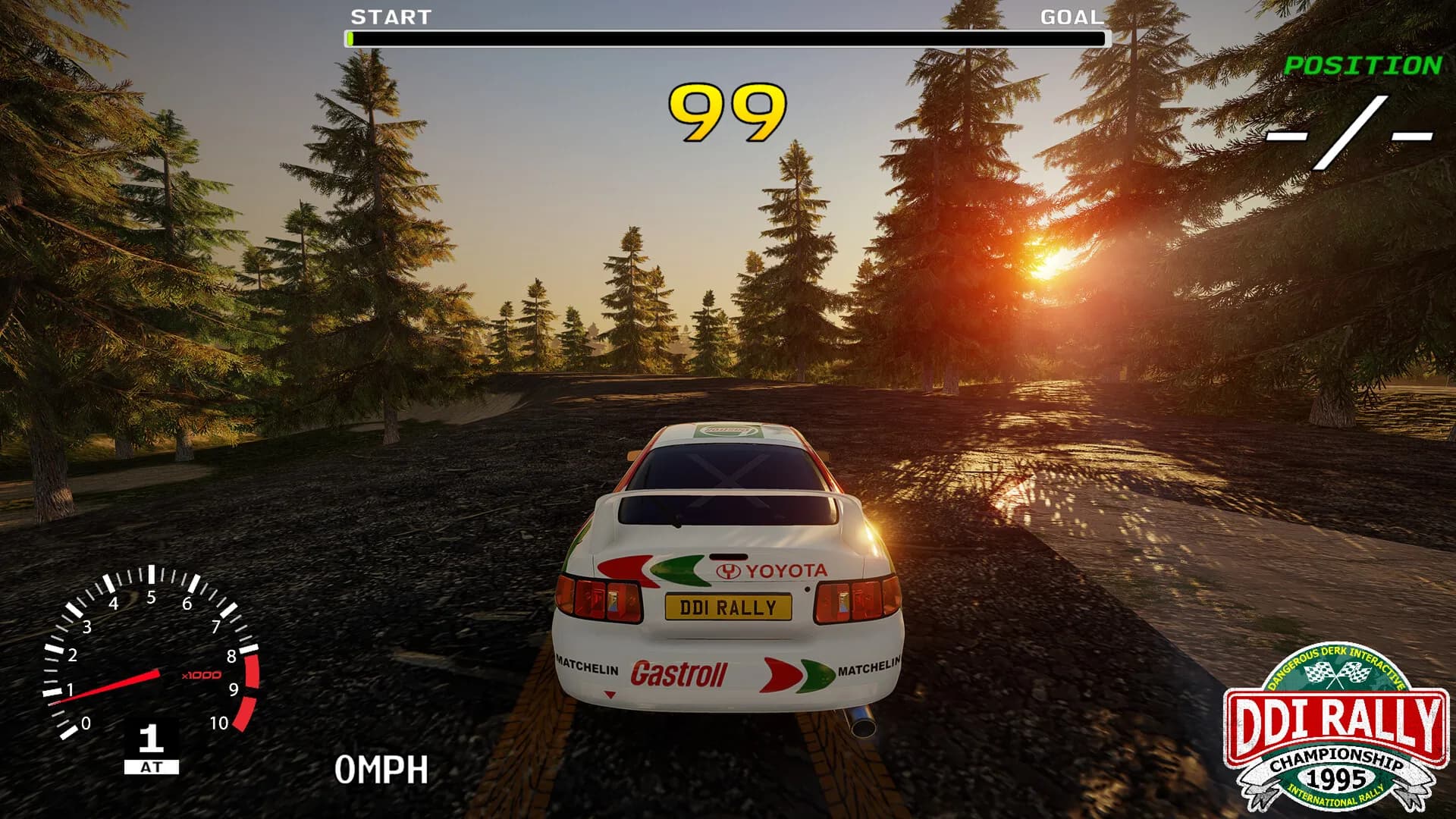 DDI Rally Championship screenshot screenshot 1