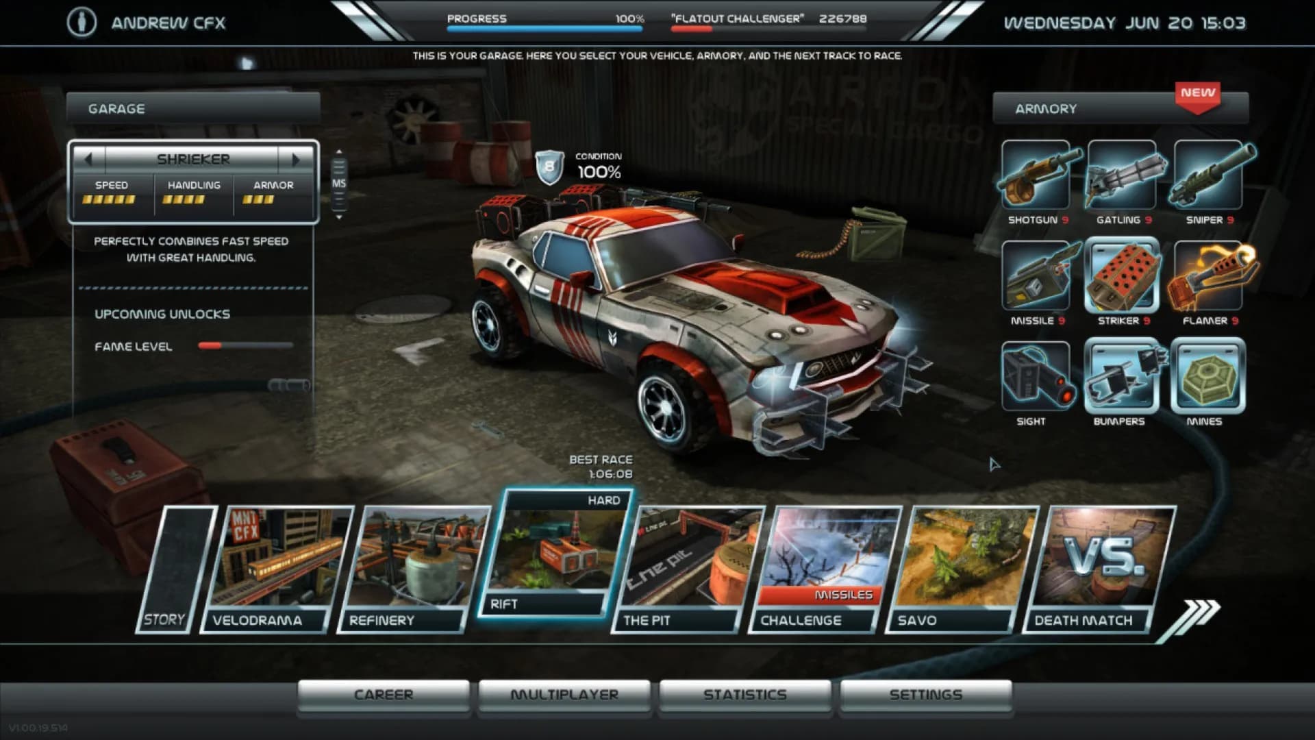 Death Rally screenshot screenshot 0