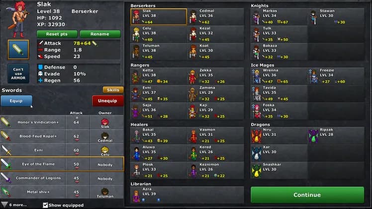 Defender's Quest screenshot screenshot 2