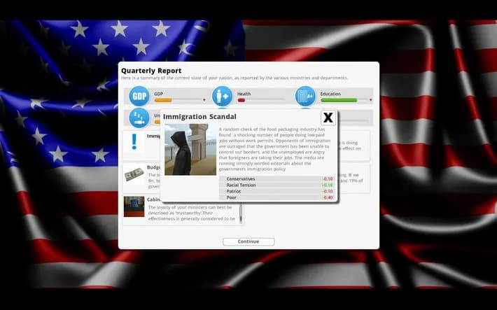Democracy 3 screenshot screenshot 9