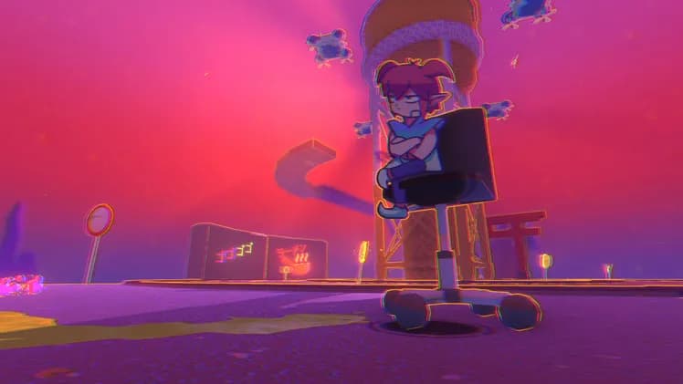 Demon Turf: Neon Splash screenshot screenshot 5
