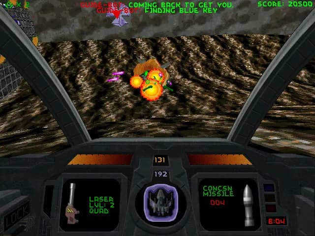 Descent 2 screenshot screenshot 1