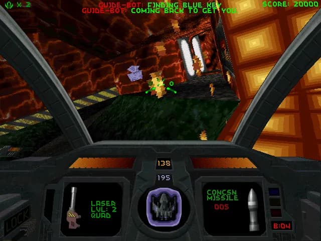 Descent 2 screenshot screenshot 2