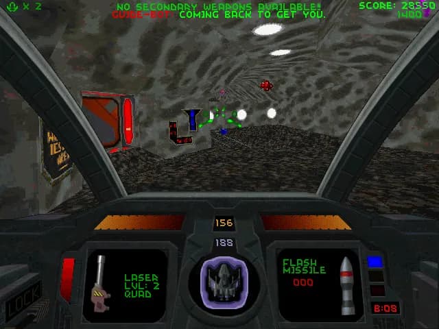 Descent 2 screenshot screenshot 6