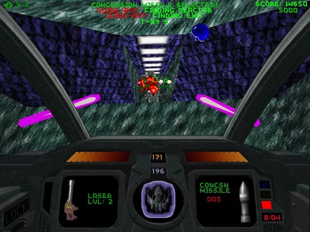 Descent 2 screenshot screenshot 9