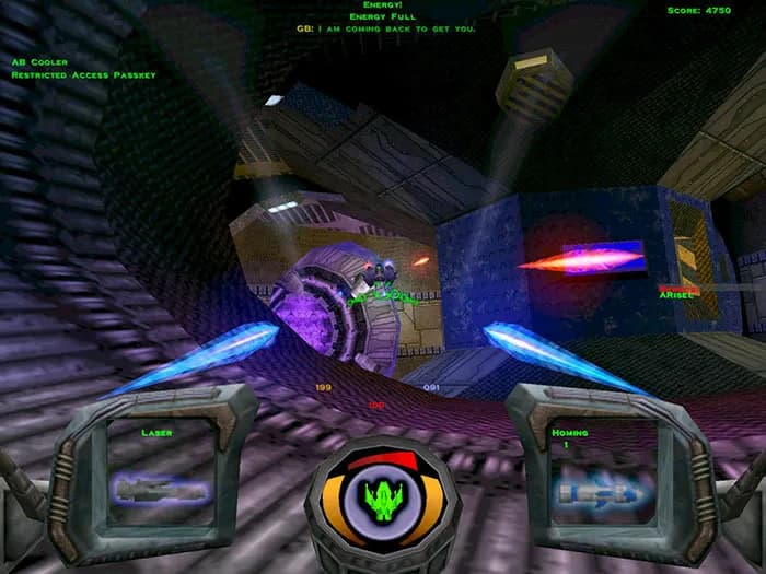 Descent 3 + Mercenary screenshot screenshot 2