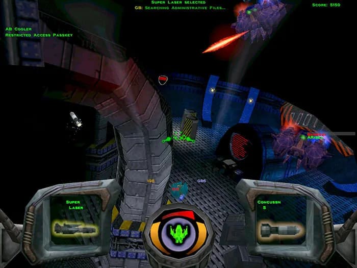 Descent 3 + Mercenary screenshot screenshot 6