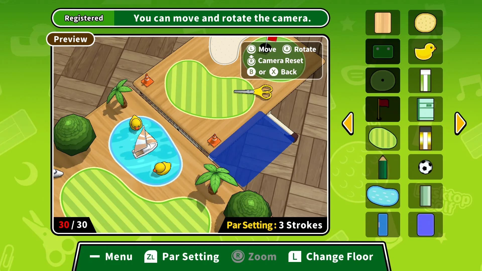 Desktop GOLF screenshot screenshot 1