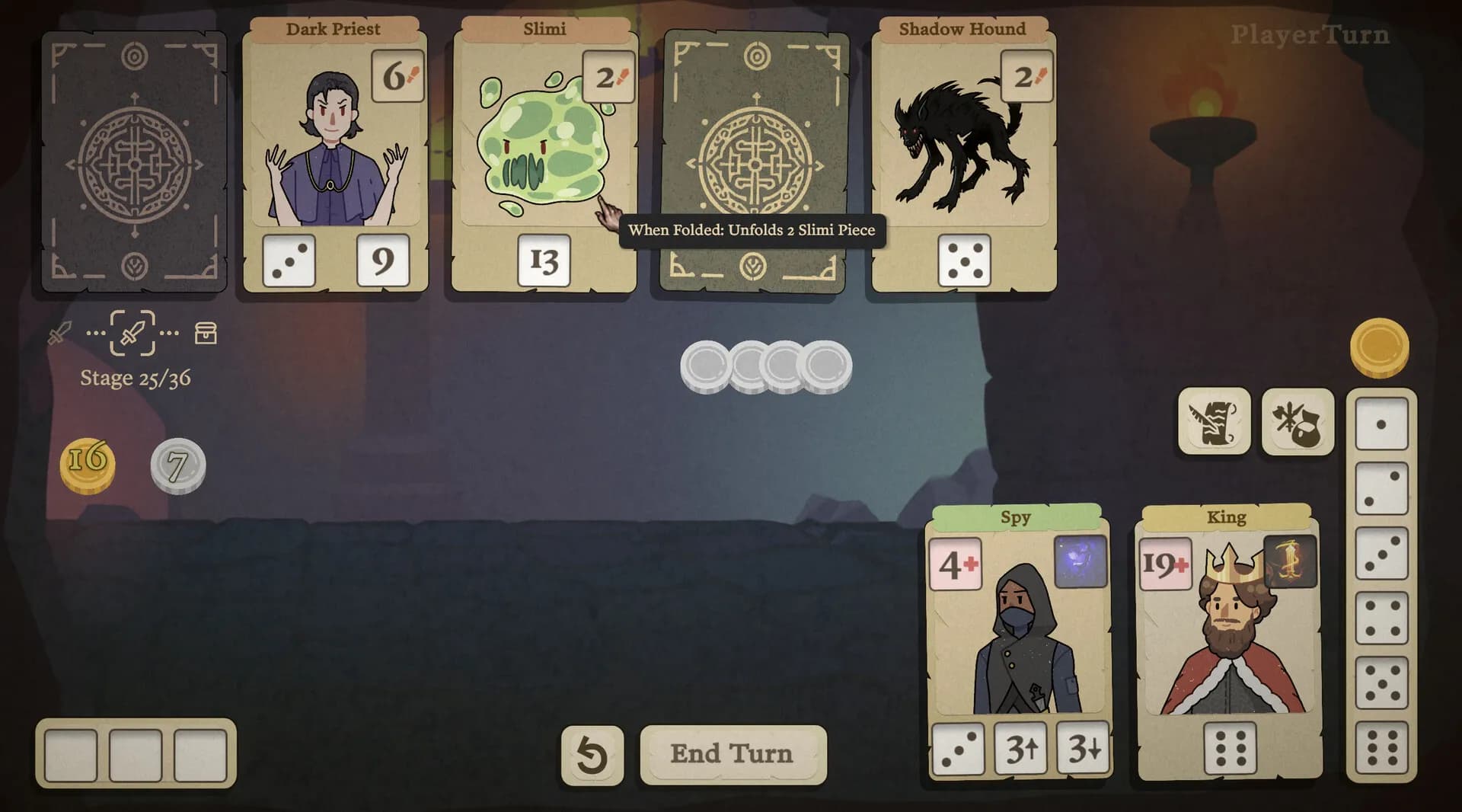 Dice & Fold screenshot screenshot 1