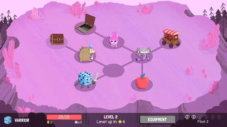 Dicey Dungeons screenshot screenshot 1