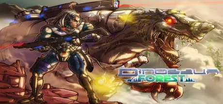 dinosaur forest vertical card thumbnail