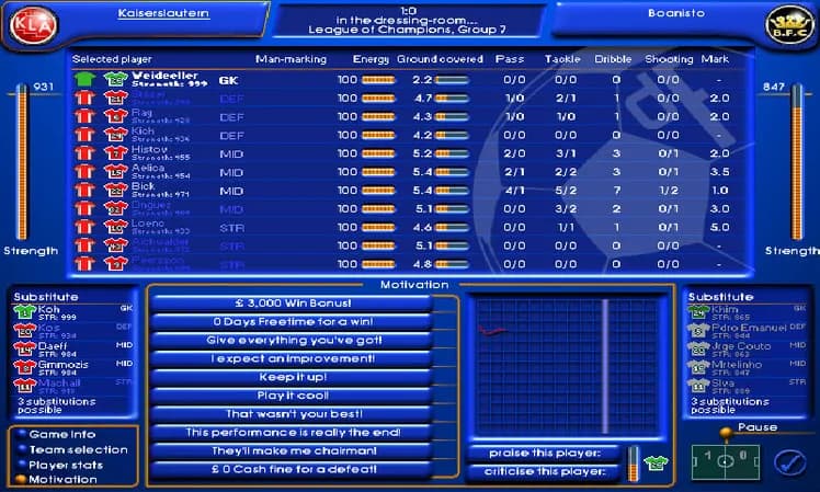 Director of Football screenshot screenshot 2