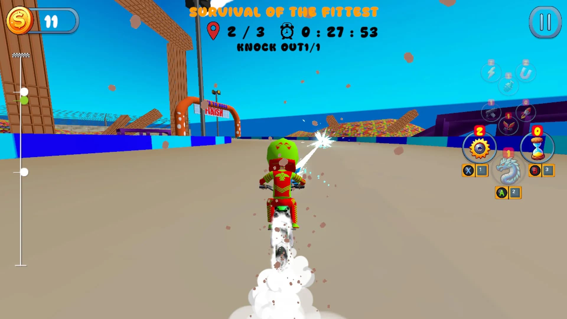 Dirt Bike Mini Racer screenshot screenshot 0