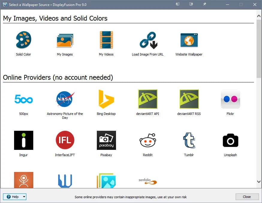DisplayFusion screenshot screenshot 1