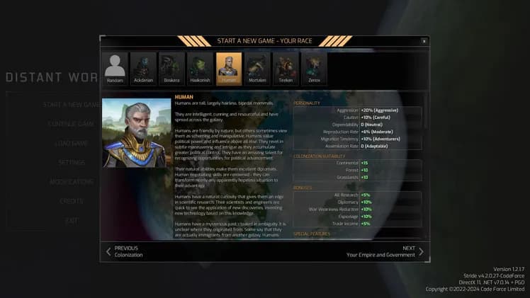 Distant Worlds 2 screenshot screenshot 1
