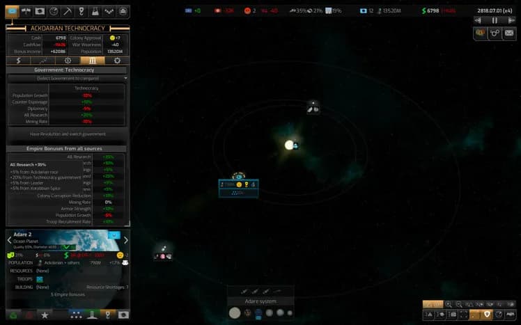 Distant Worlds 2 screenshot screenshot 3