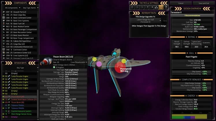 Distant Worlds 2 screenshot screenshot 4