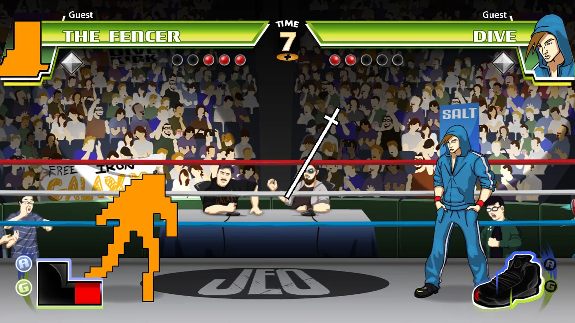 Divekick screenshot screenshot 1