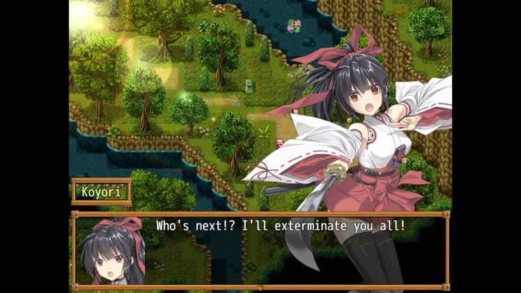 Divine Miko Koyori screenshot screenshot 0