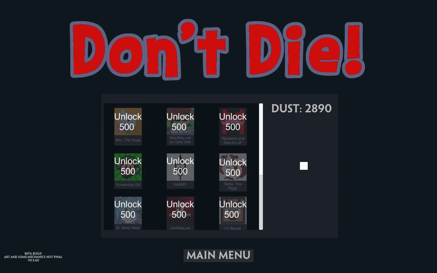 DON'T DIE! screenshot screenshot 13