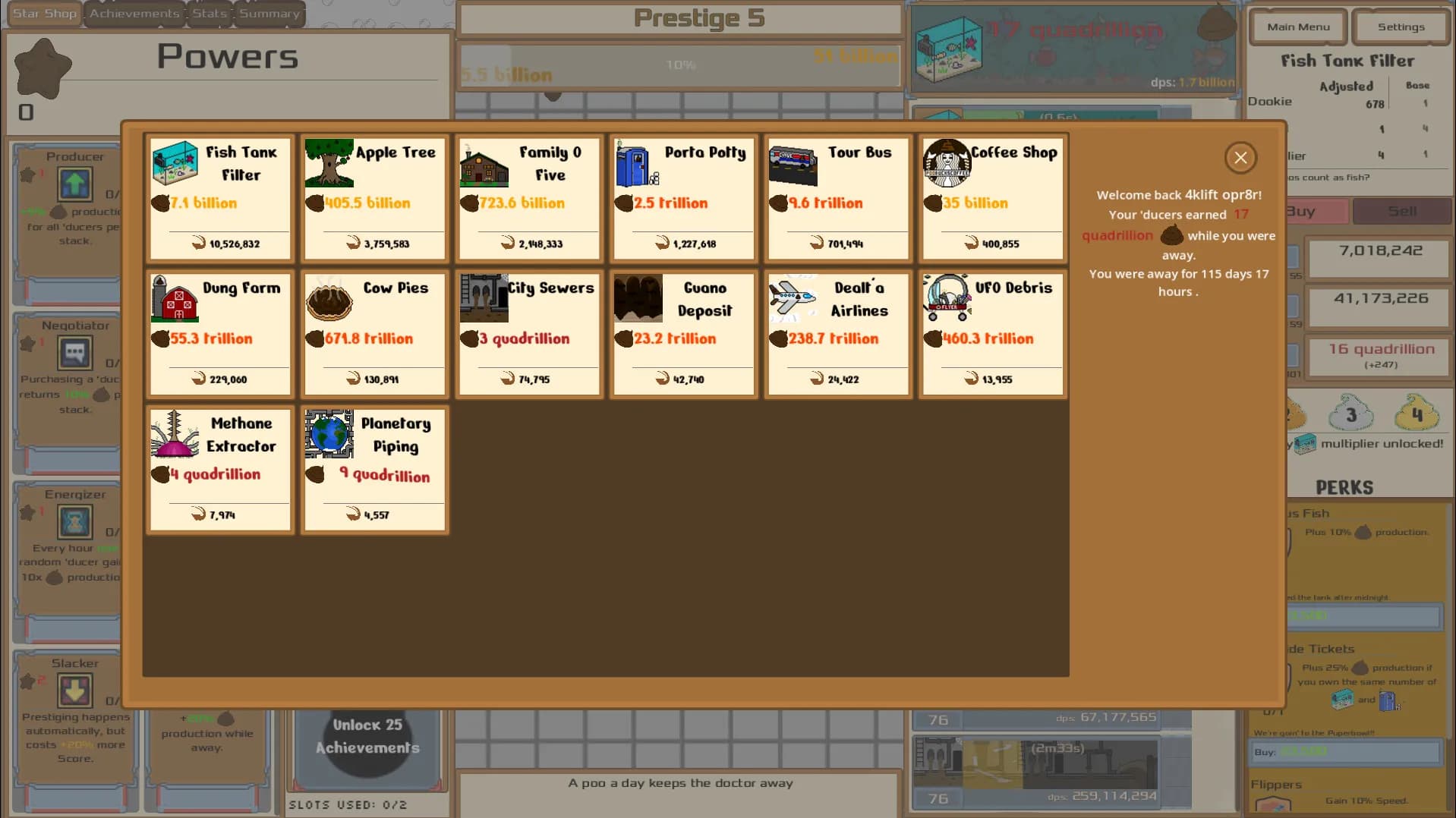 Dookie Clicker screenshot screenshot 2