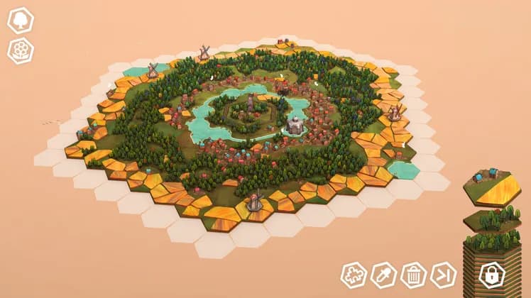 Dorfromantik screenshot screenshot 3