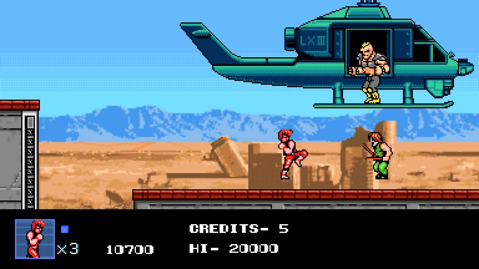 Double Dragon IV screenshot screenshot 2