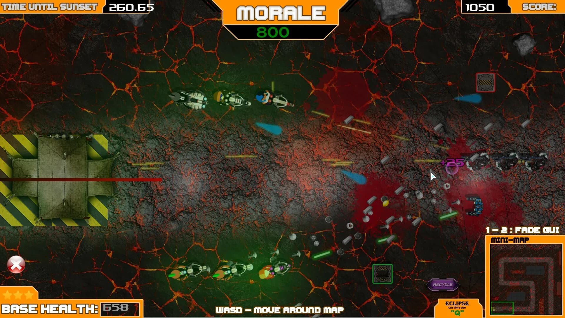 Dracula Defense! screenshot screenshot 1