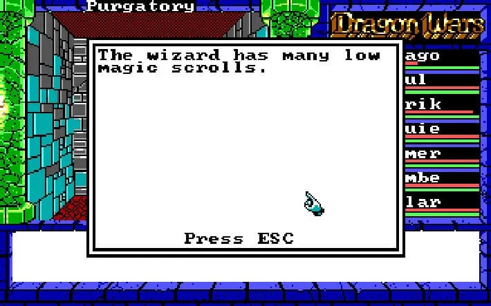 Dragon Wars screenshot screenshot 3