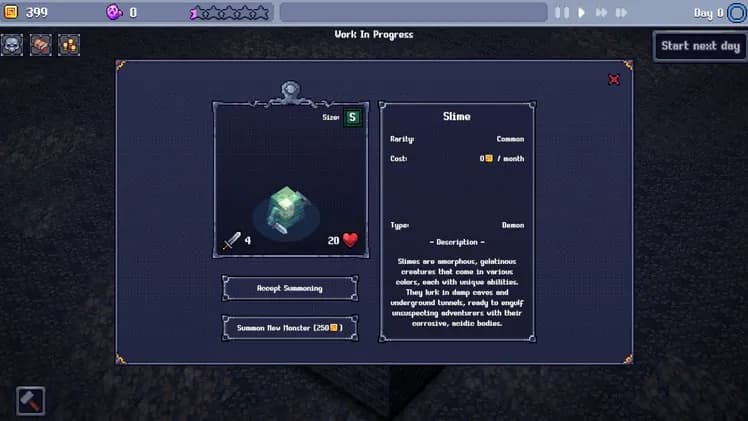 Dungeon Tycoon screenshot screenshot 7