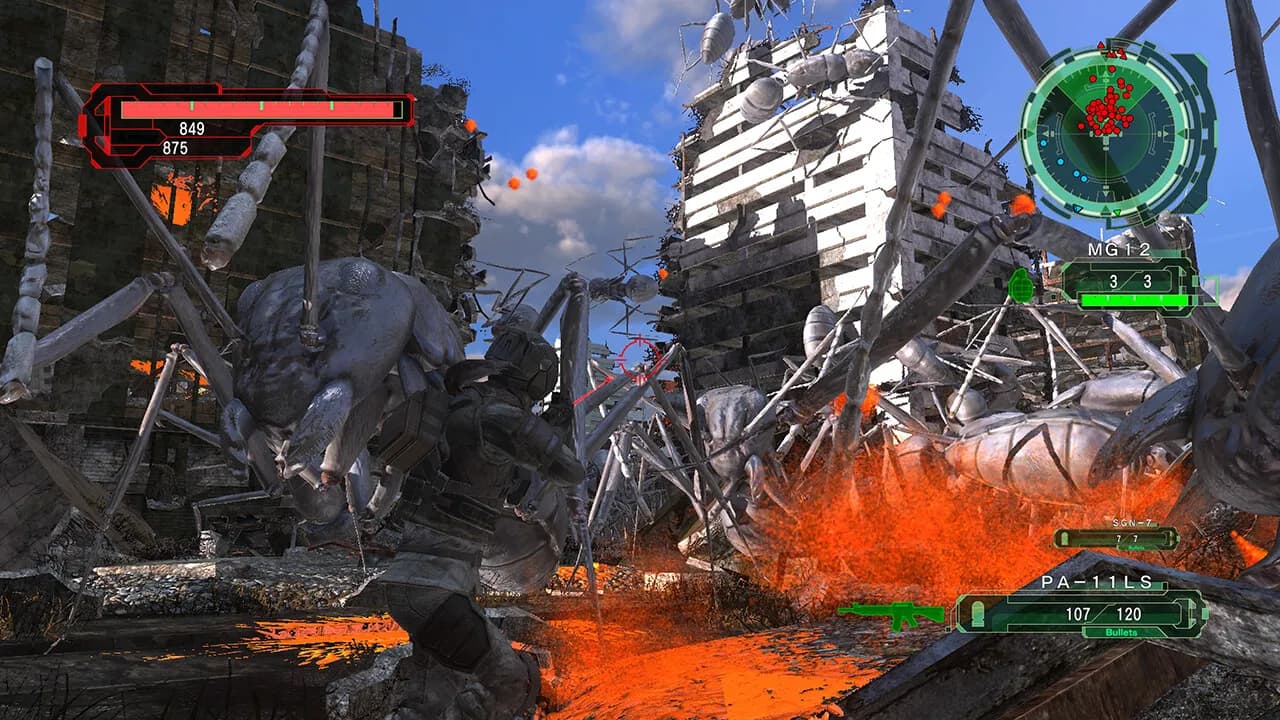 EARTH DEFENSE FORCE 6 screenshot screenshot 5