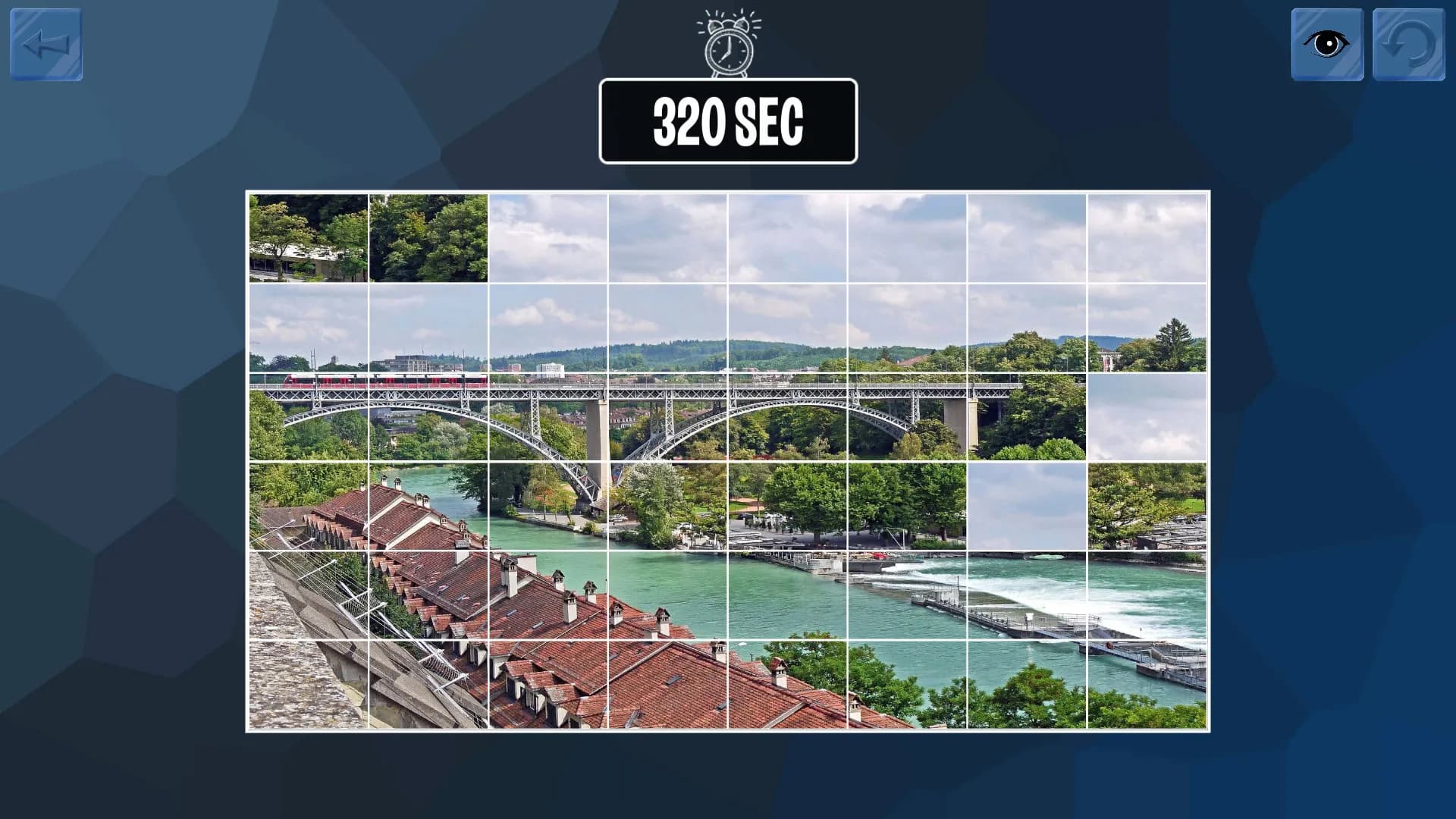 Easy puzzle: Bridges screenshot screenshot 0