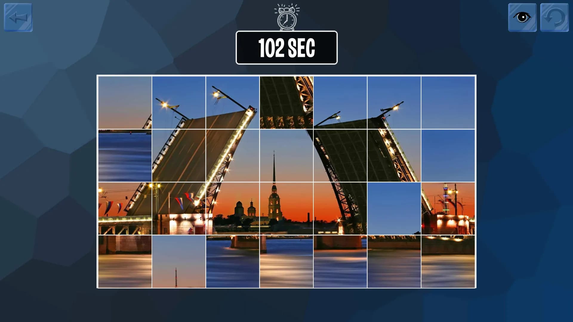 Easy puzzle: Bridges screenshot screenshot 1